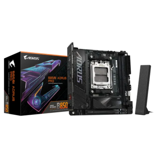 GIGABYTE B850I AORUS PRO AM5 DDR5 Mini-ITX Motherboard